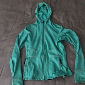 Brooks Turquoise Running Hoodie